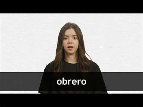 OBRERO in English .